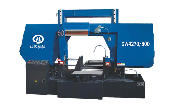 兴宁GW4270/800双柱龙门卧式带锯床